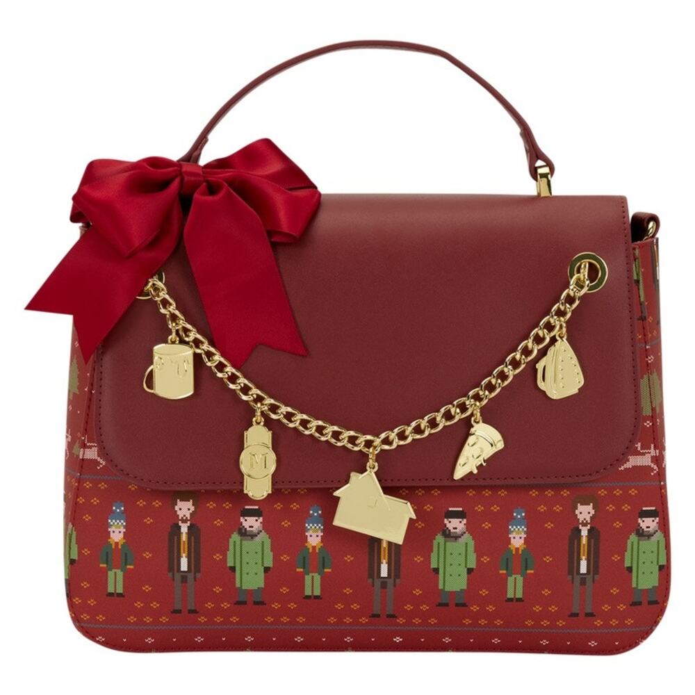 Loungefly Home Alone Crossbody Bag with Charms NWT